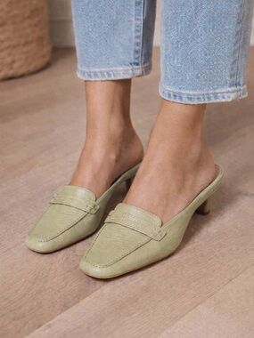 Talbots Caitlin Mules in Meadow